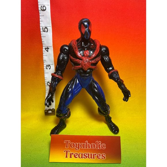 Marvel Toy Biz Web Force Swamp Spider-Man Action Figure - Picture 1 of 2